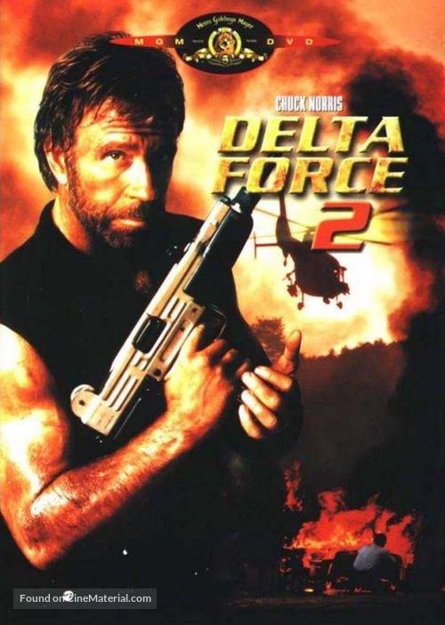 Delta Force 2: The Colombian Connection - French Movie Cover