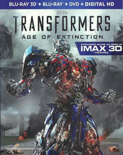 Transformers: Age of Extinction - Canadian Movie Cover