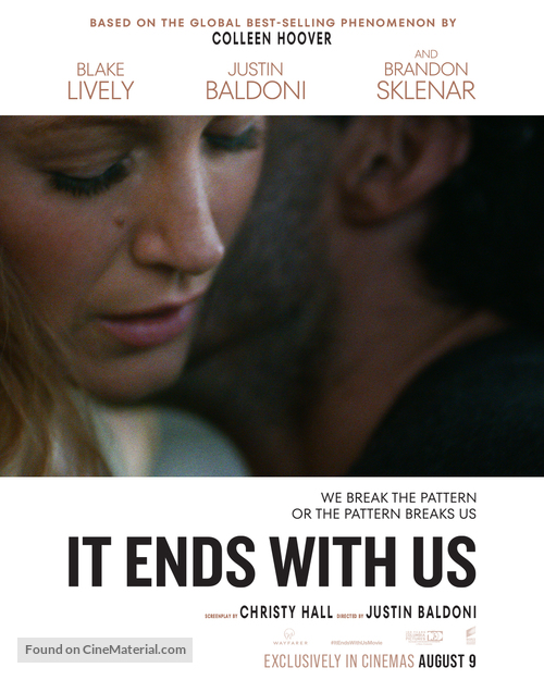 It Ends with Us - British Movie Poster