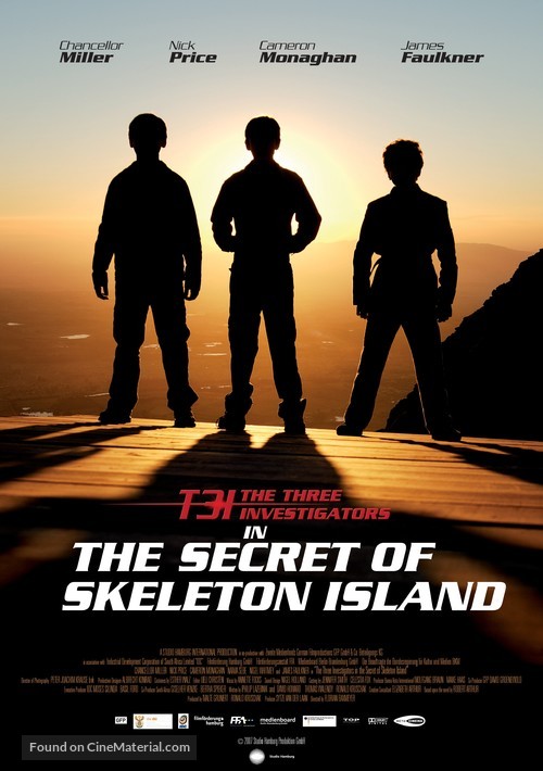 The Three Investigators and the Secret of Skeleton Island - International Movie Poster