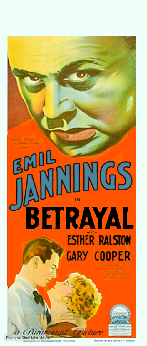 Betrayal - Theatrical movie poster