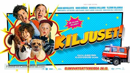 Kiljuset! - Finnish Movie Poster