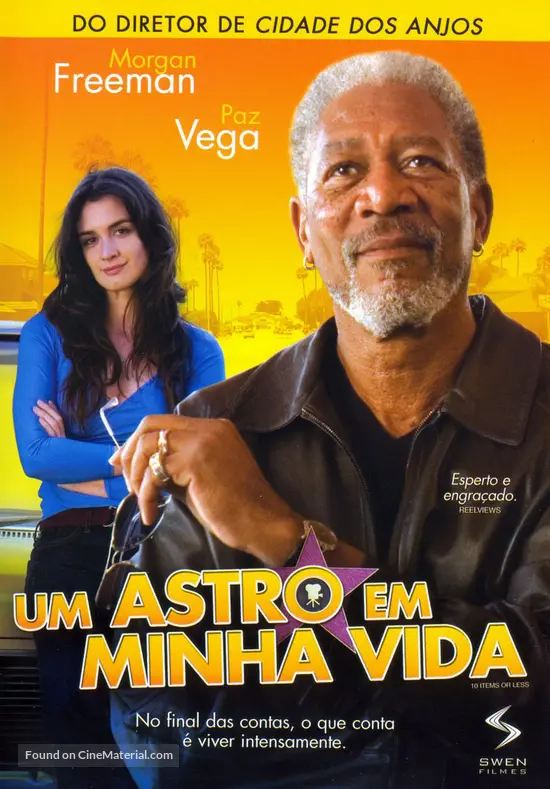 10 Items Or Less 2006 Brazilian Dvd Movie Cover