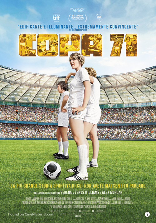 Copa 71 - Italian Movie Poster