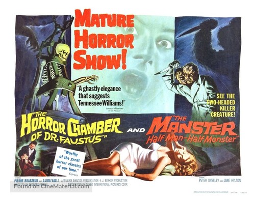 The Manster - Combo movie poster
