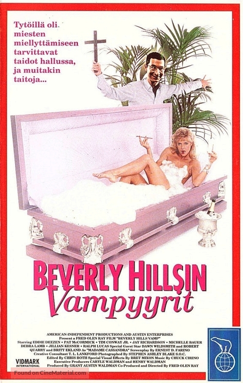 Beverly Hills Vamp - Finnish Movie Cover