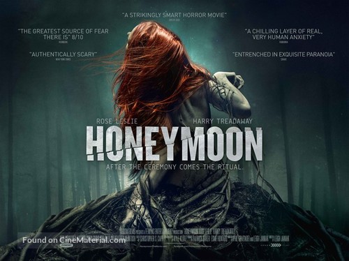 Honeymoon - British Movie Poster