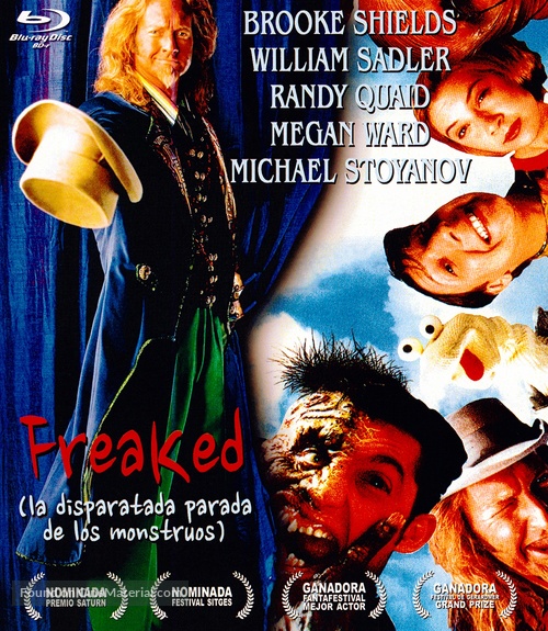 Freaked - Spanish Blu-Ray movie cover
