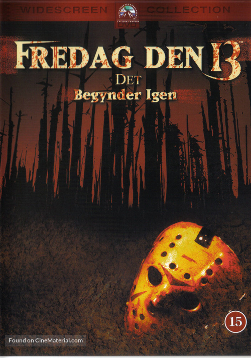 Friday the 13th: A New Beginning - Danish Movie Cover