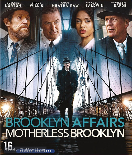 Motherless Brooklyn - Belgian Blu-Ray movie cover