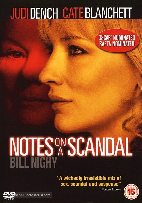 Notes on a Scandal - British Movie Cover