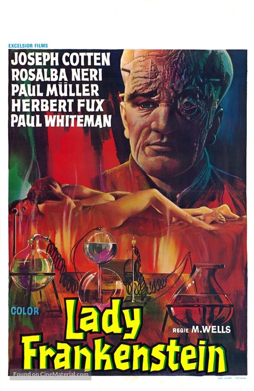 La figlia di Frankenstein - Belgian Movie Poster