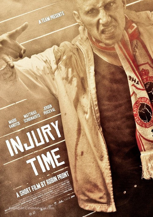 Injury Time - Belgian Movie Poster