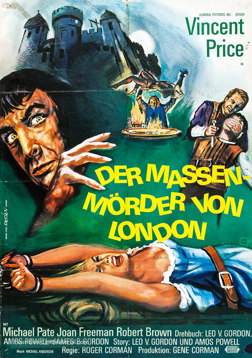 Tower of London - German Movie Poster