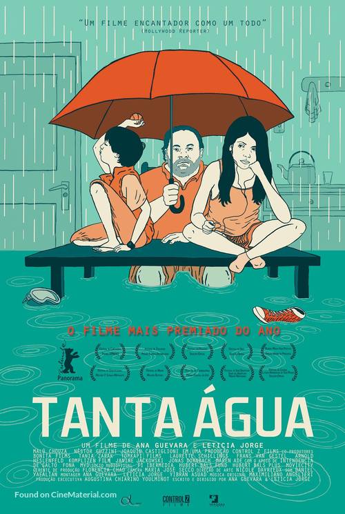 Tanta agua - Brazilian Movie Poster