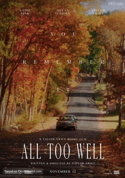 All Too Well: The Short Film (Short 2021) - IMDb