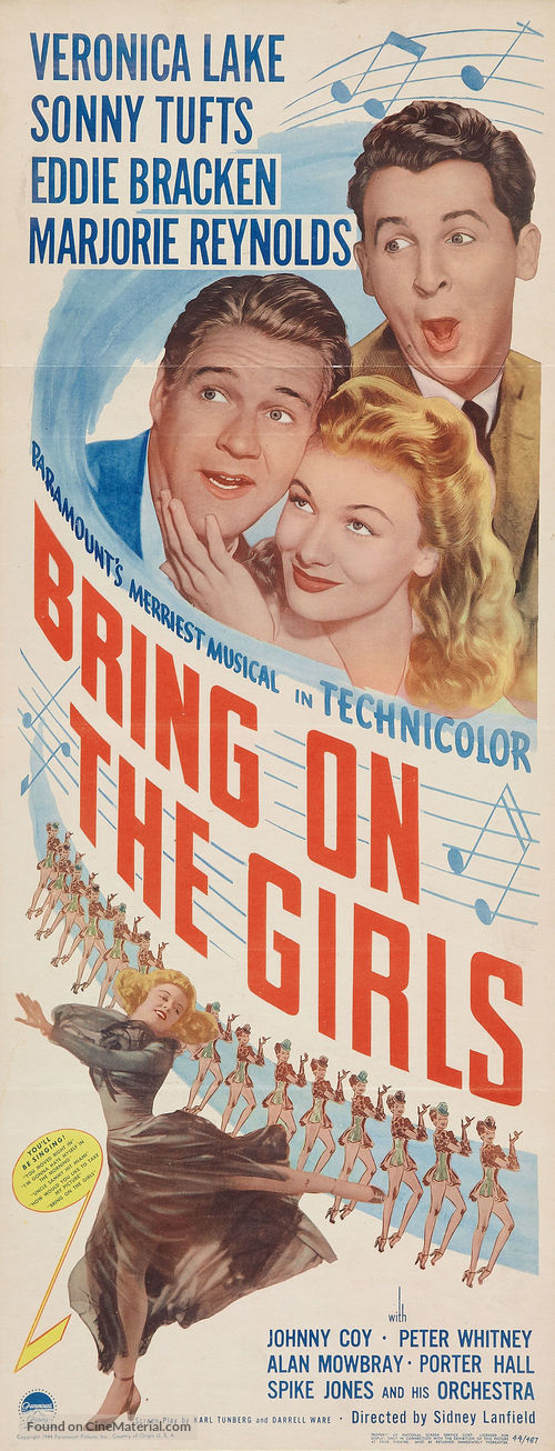 Bring on the Girls - Movie Poster