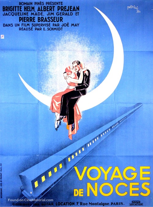 Voyage de noces - French Movie Poster