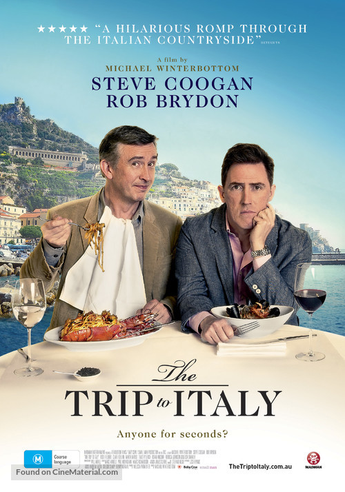The Trip to Italy - Australian Movie Poster