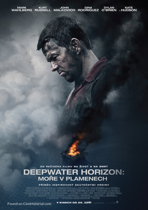 Deepwater Horizon - Czech Movie Poster