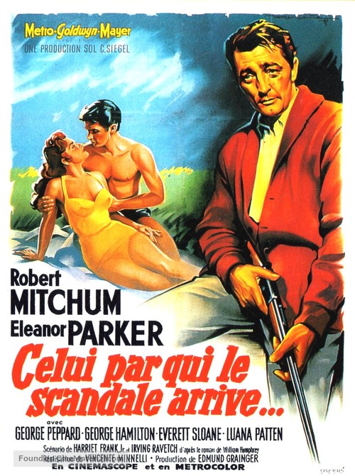 Home from the Hill - French Movie Poster