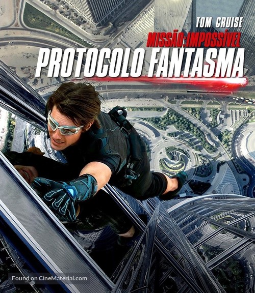 Mission: Impossible - Ghost Protocol - Brazilian Movie Cover