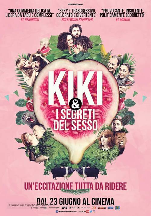 Kiki, el amor se hace - Italian Movie Poster