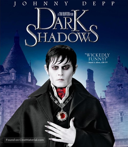 Dark Shadows - Blu-Ray movie cover