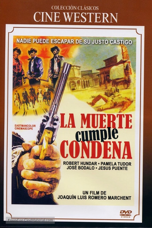 Dollars for a Fast Gun - Spanish DVD movie cover