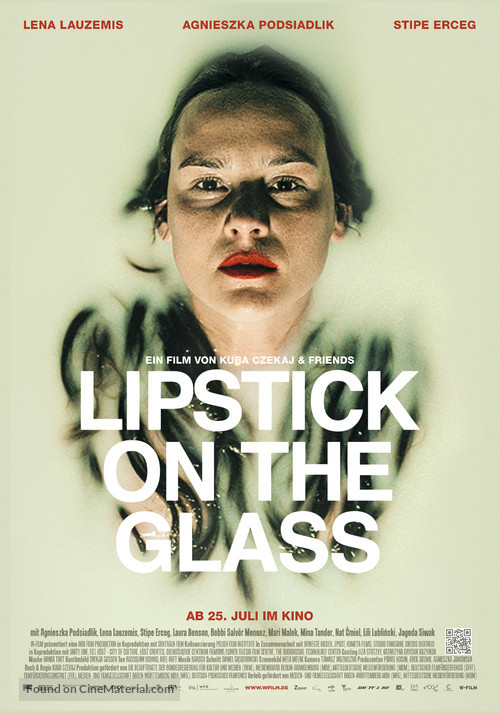 Lipstick on the Glass - German Movie Poster