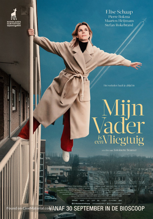 Mijn vader is een vliegtuig - Dutch Movie Poster