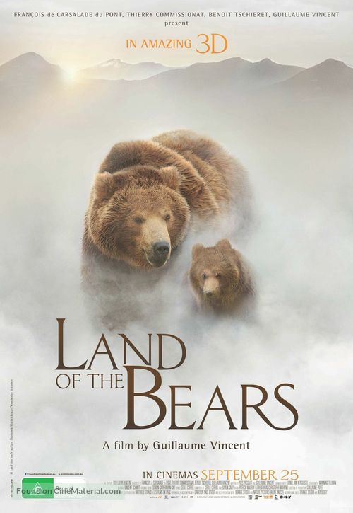 Terre des ours - Australian Movie Poster