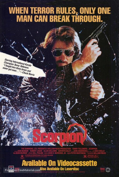 Scorpion - Video release movie poster