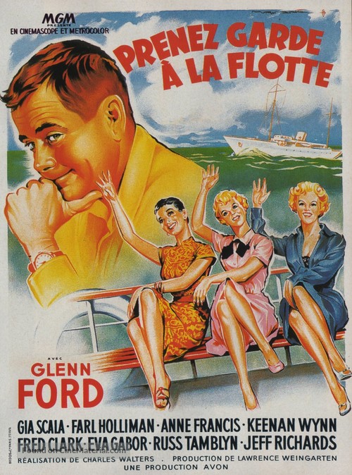 Don&#039;t Go Near the Water - French Movie Poster
