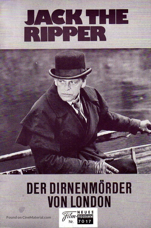 Jack the Ripper - Austrian poster