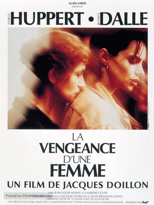 La vengeance d&#039;une femme - French Movie Poster