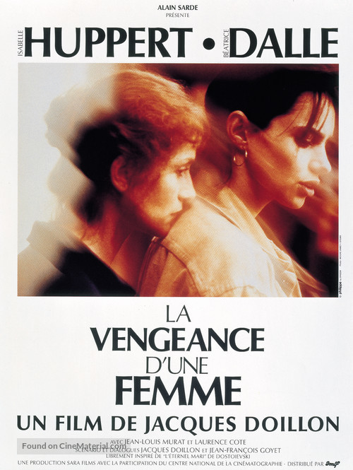 La vengeance d&#039;une femme - French Movie Poster