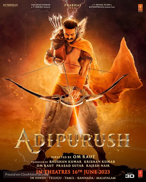 Adipurush (2023) Indian movie poster