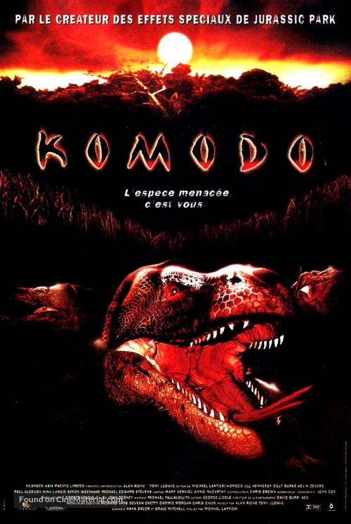 Komodo - French Movie Poster