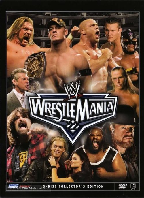 WrestleMania 22 - DVD movie cover