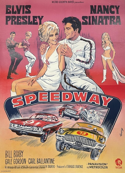 Speedway - Danish Movie Poster