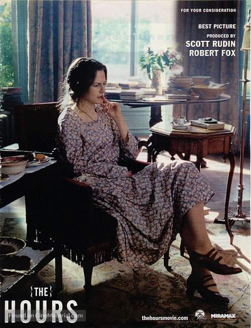 The Hours - For your consideration movie poster