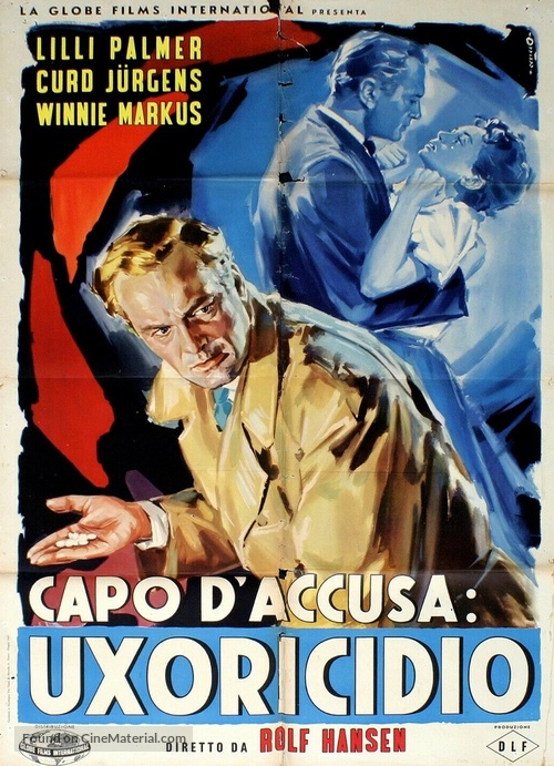 Teufel in Seide - Italian Movie Poster