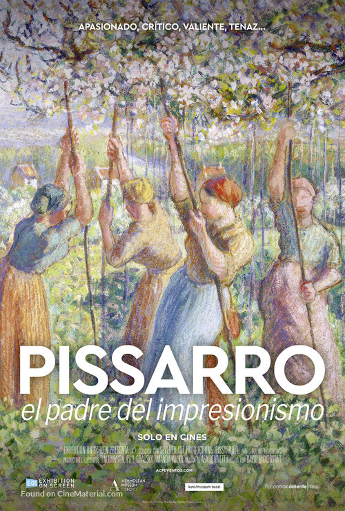 Exhibition On Screen: Pissarro: Father of Impressionism - Spanish Movie Poster