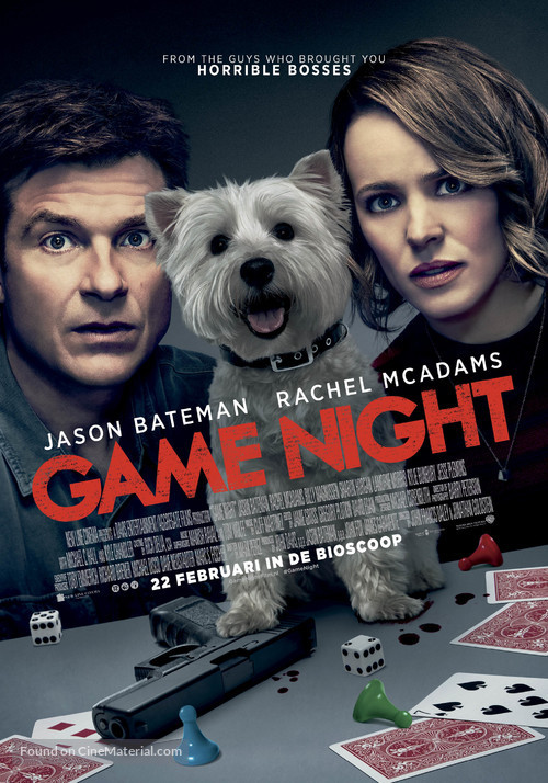 Game Night - Dutch Movie Poster