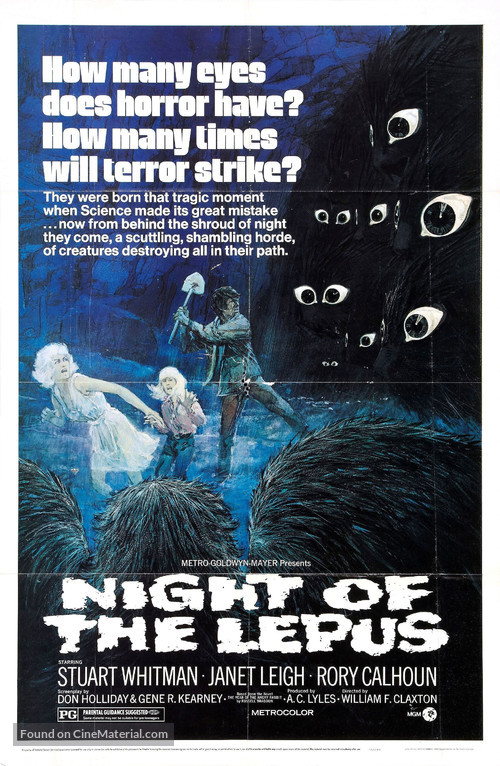 Night of the Lepus - Movie Poster