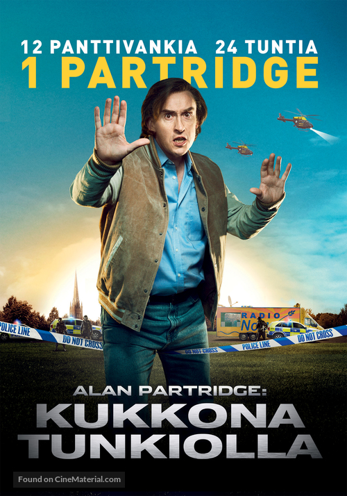 Alan Partridge: Alpha Papa - Finnish DVD movie cover