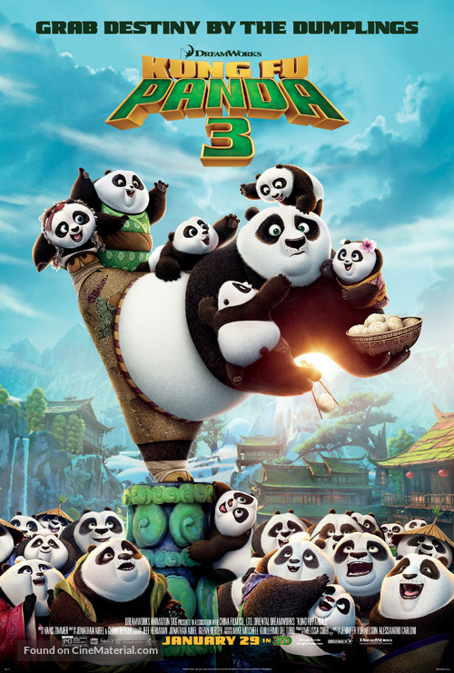 Kung Fu Panda 3 - Theatrical movie poster
