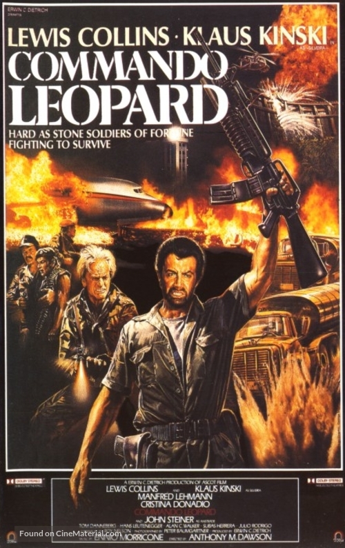 Kommando Leopard - Italian Movie Poster