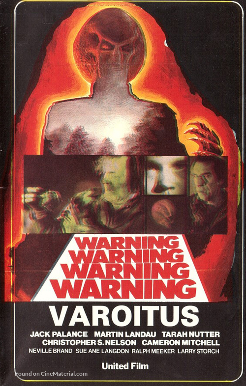 Without Warning - Finnish VHS movie cover